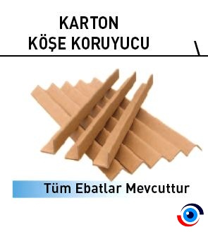 Palet, Kutu, Koli Karton Köşe Koruyucu - Köşebent