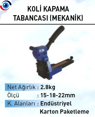  Mekanik Koli Kapama Makinası