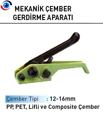  Mekanik PP/PET Çember Gerdirme El aleti
